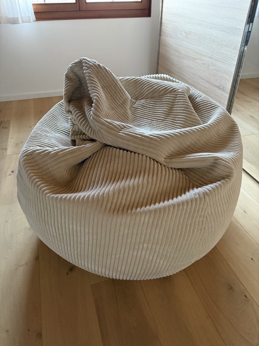 Coussins: Cord Sitzsack – D'occasion à Gommiswald par Biene_CH