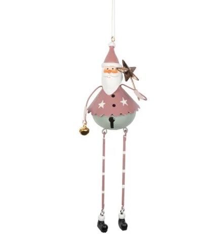 Tutte le decorazioni: Baumschmuck Schneemann und Samichlaus mit beweglichen Beinen – Nuovo e nell'imballaggio originale da Basel venduto da Seifehuesli 2