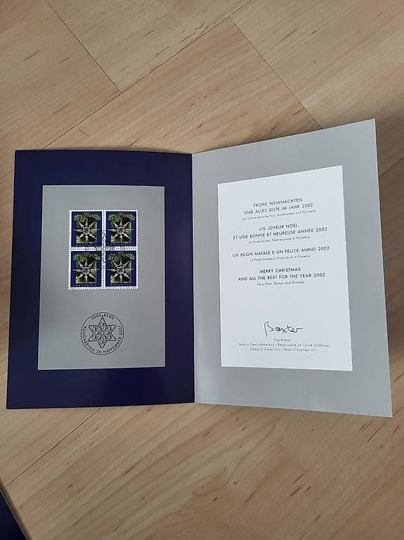 Alle Briefmarken: Weihnachtsmarke Schweizerische Post (1999-2006) – Neu und originalverpackt aus Muttenz von adr_ty6j 2