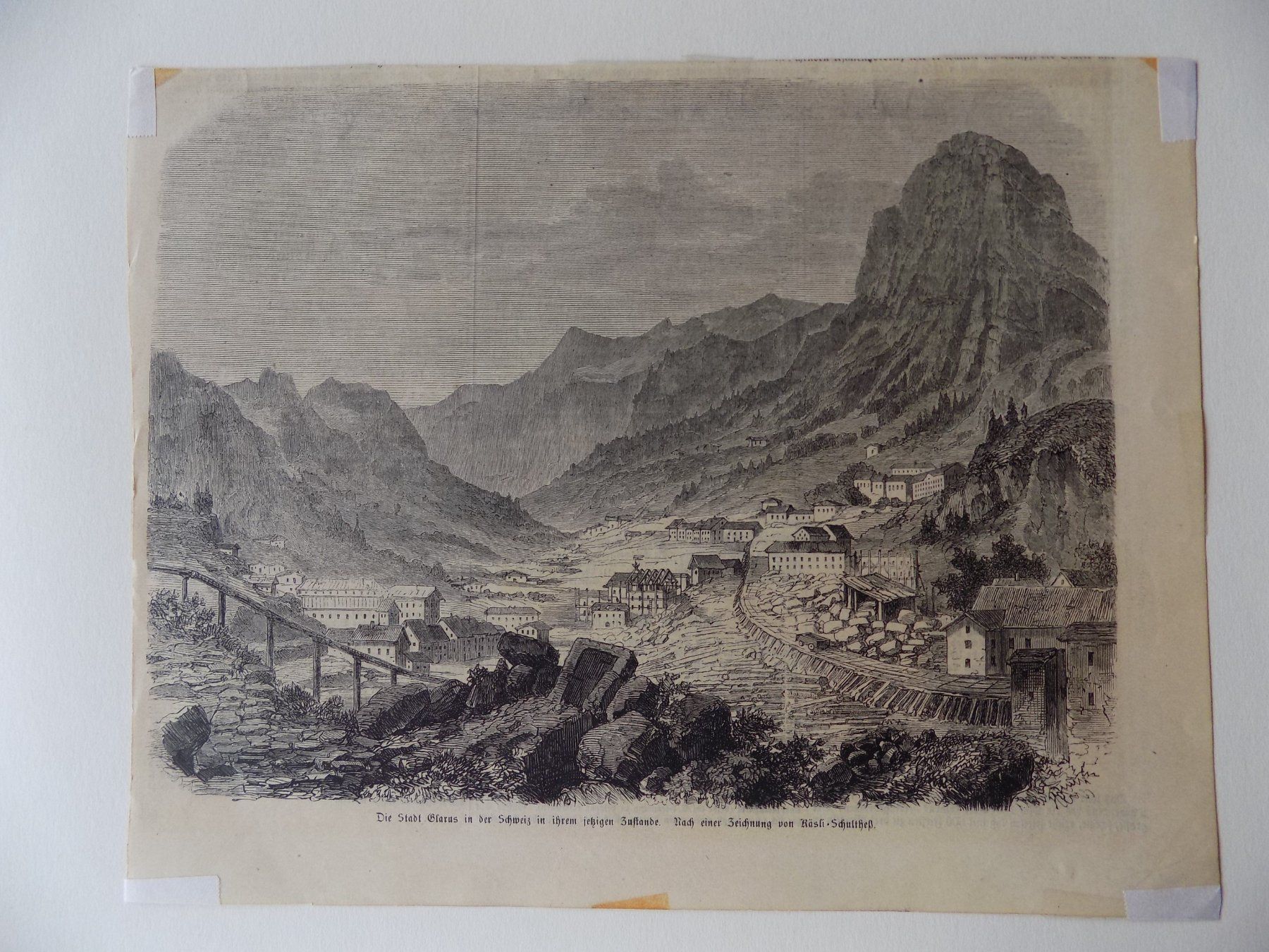 Gravures: Glarus Xylographie – D'occasion à Risch par Rischli15 5