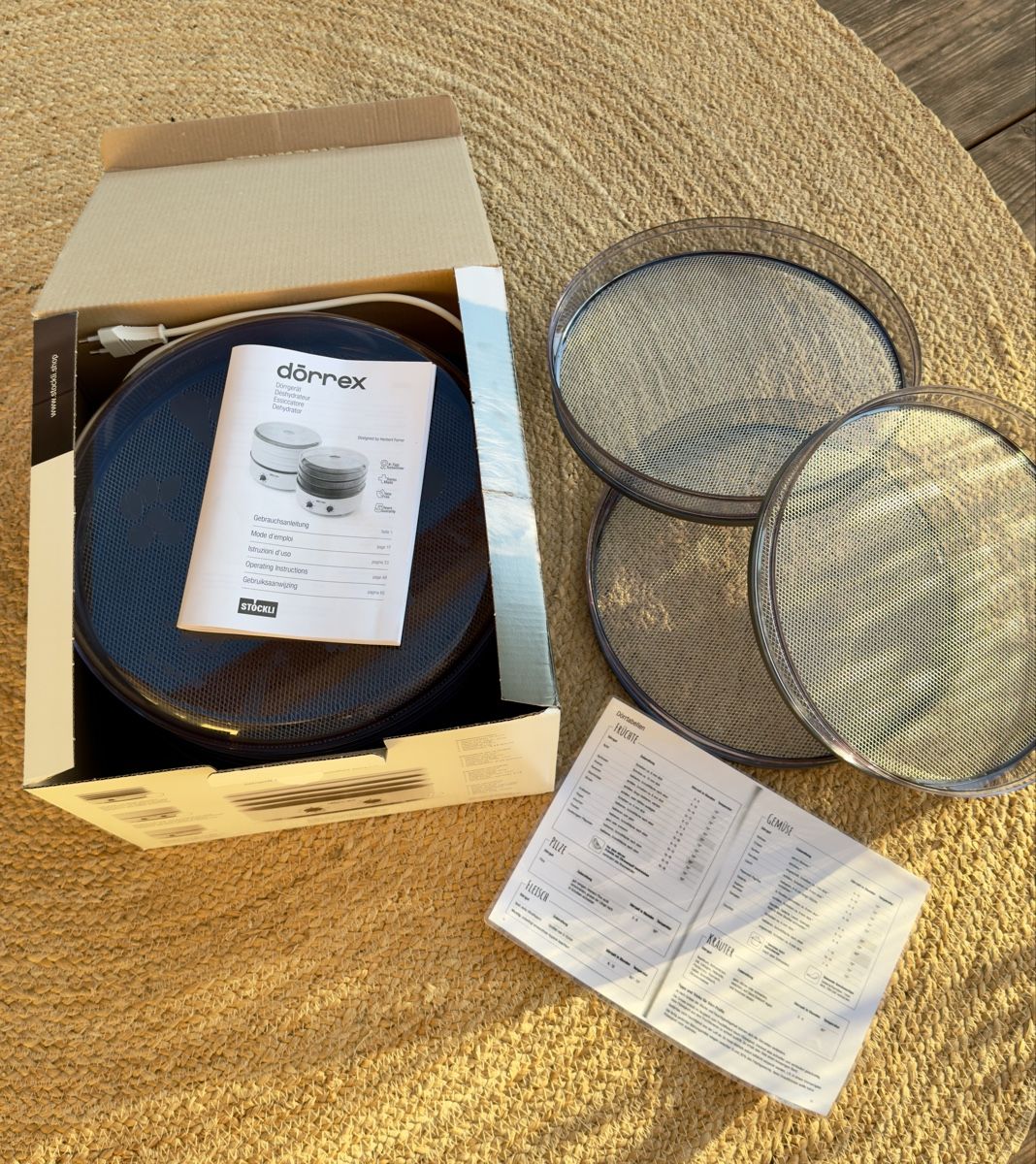 Stöckli Appareils de cuisine: Dörrex Dörrgerät Stöckli mit 6 Dörrgittern neuwertig – Neuf (Voir description) à Thunstetten par Specht71 5