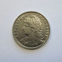 France , 25 Centimes , 1903 , Nickel .