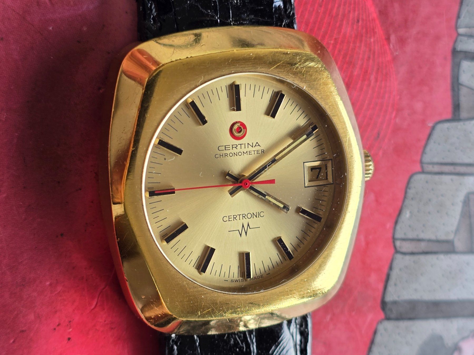 Certina Orologi: 28 Certina Certronic Chronometer Traumhaft Jumbo – Usato da Muri AG venduto da Corredor 1