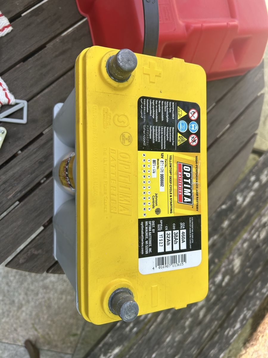 Caricatori & Batterie: OPTIMA Yellow Top Battery with Battery Box – Usato da Wetzikon ZH venduto da Bil2y 1