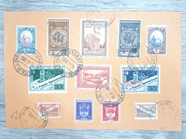 TR70 Enveloppe + Timbre San Marino 1955 / Rare