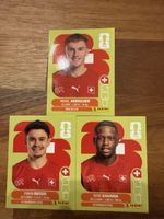 FIFA Fussball-Sticker Schweiz Aebischer Rieder Zakaria Panin