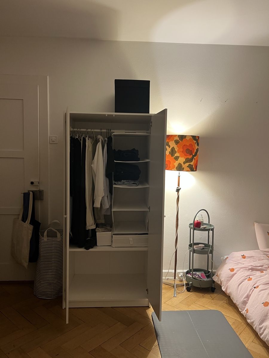 Ikea Armadi: White IKEA KLEPPSTAD wardrobe – Usato da Zürich venduto da silviaemme 1