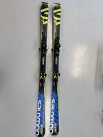 Ski Salomon X-Pro SW mit Bindung schwarz gelb gebraucht