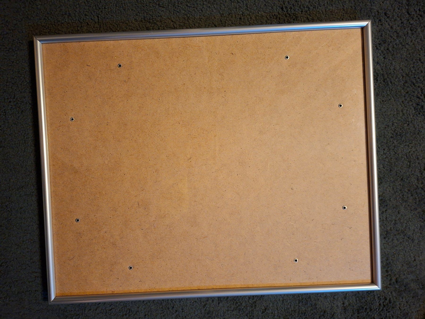 Bilderrahmen: Bilderrahmen silber 40.5 x 51 cm – Gebraucht aus Weiningen ZH von Annakatharina