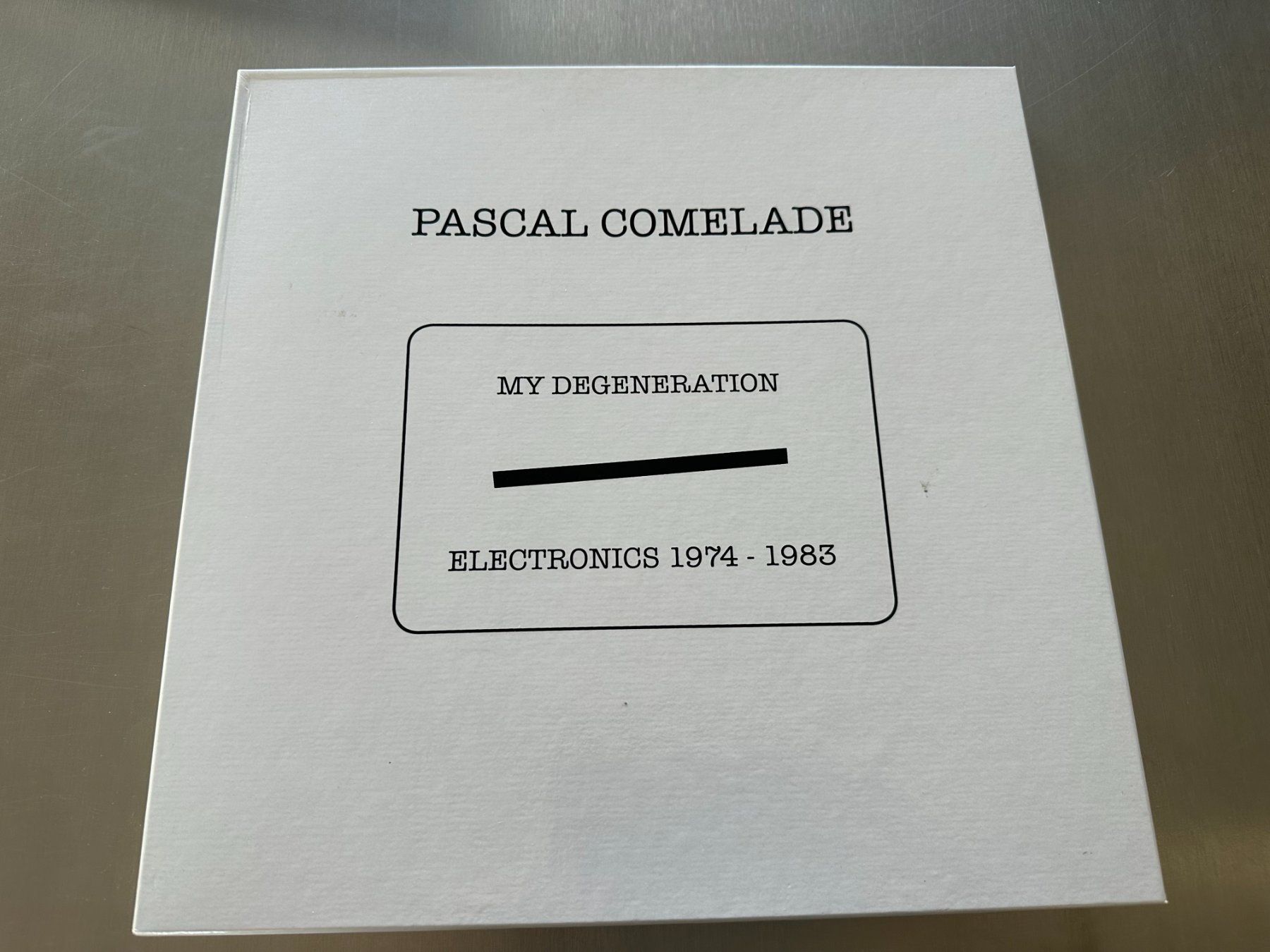 Dischi in vinile: PASCAL COMELADE BOX 5 LPS  MY DEGENERATION - VOD 130 – Nuovo (secondo la descrizione) da Sion venduto da jaipur1401