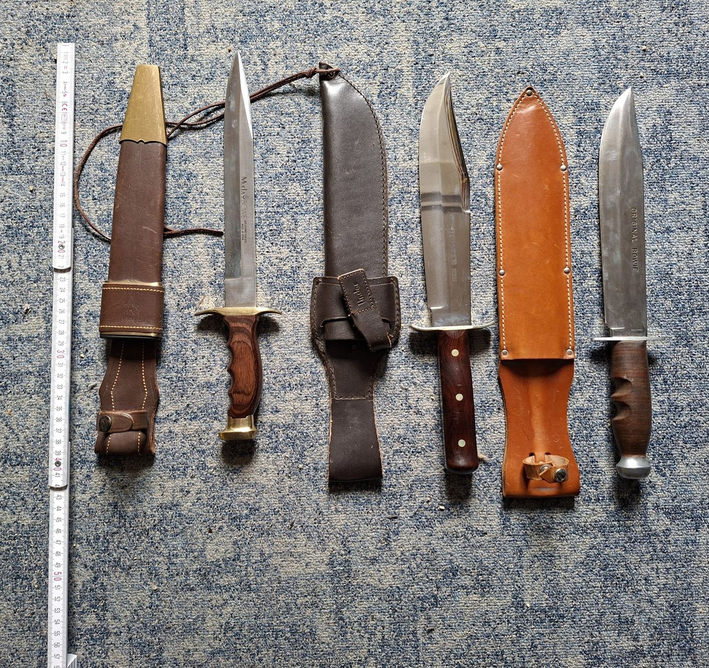 Accessori: 3 Bowiemesser – Usato da Menziken venduto da armband-factory