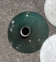 Ancien lustre abat-jour opaline