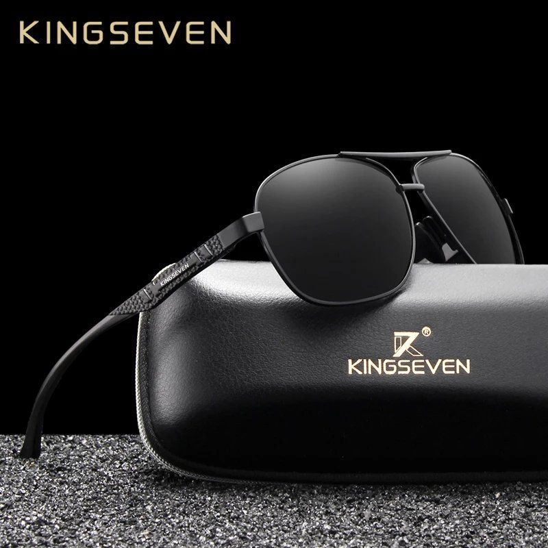 Occhiali & Lenti: Kingseven Piloten Sonnenbrille – Nuovo e nell'imballaggio originale da Suhr venduto da sjay.Cv