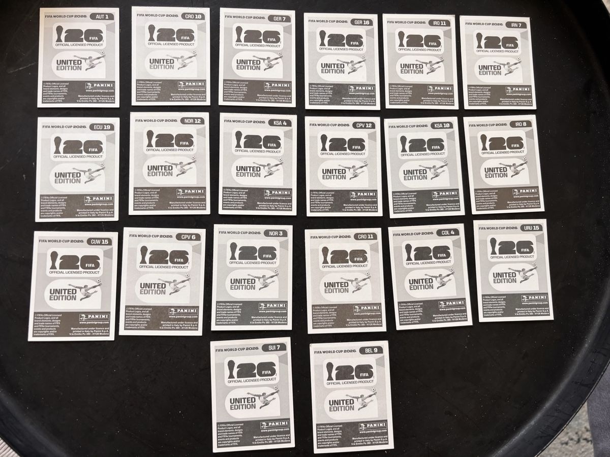Panini Carte collezionabili: 20 verschiedene Panini Sticker 2026 – Usato da Niederuzwil venduto da MT5612 1