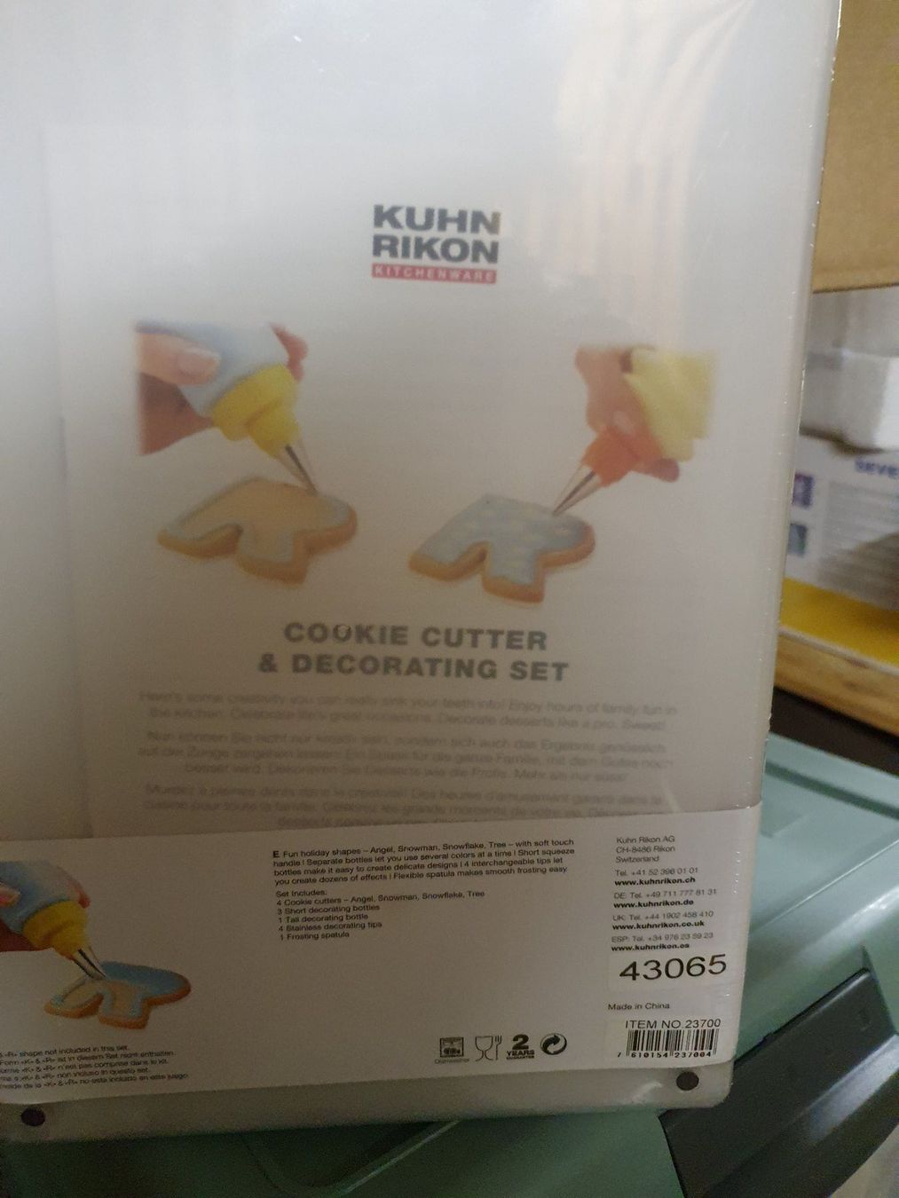 Kuhn Teglie da forno: Back Set /Dekoration Set  Kuhn Rikon – Nuovo (secondo la descrizione) da Klingnau venduto da Fee1960 2
