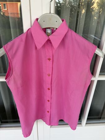 Damen Bluse ärmellos rosa Zweet guter Zustand
