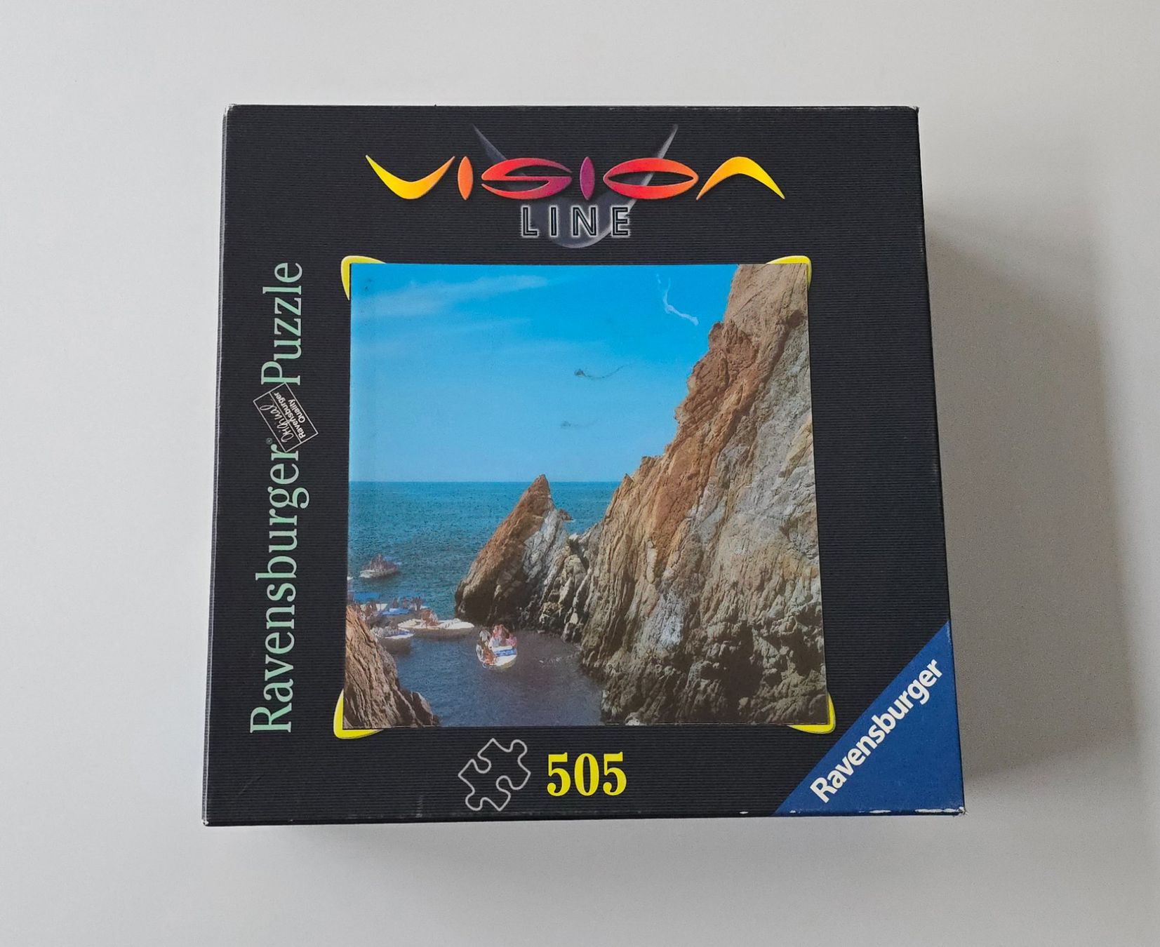 Ravensburger Puzzle: Tolles Puzzle VISION Line - Klippenspringer – Usato da Dättlikon venduto da Wundertuete_