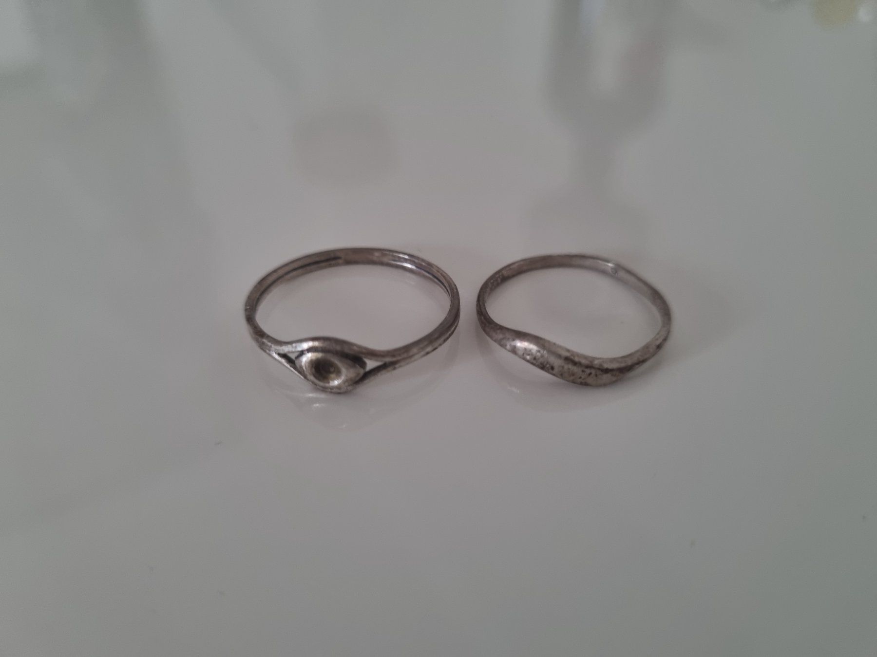 Bagues: Ring silber 2x – D'occasion à Altstätten SG par priska2885