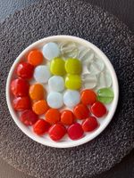 Handgemachte Mosaik Glasperlen gelocht*Mix*