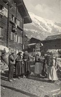 Ausserberg  VS  -  Gmeiwärcharbeiter     ca.  1 9 2 0