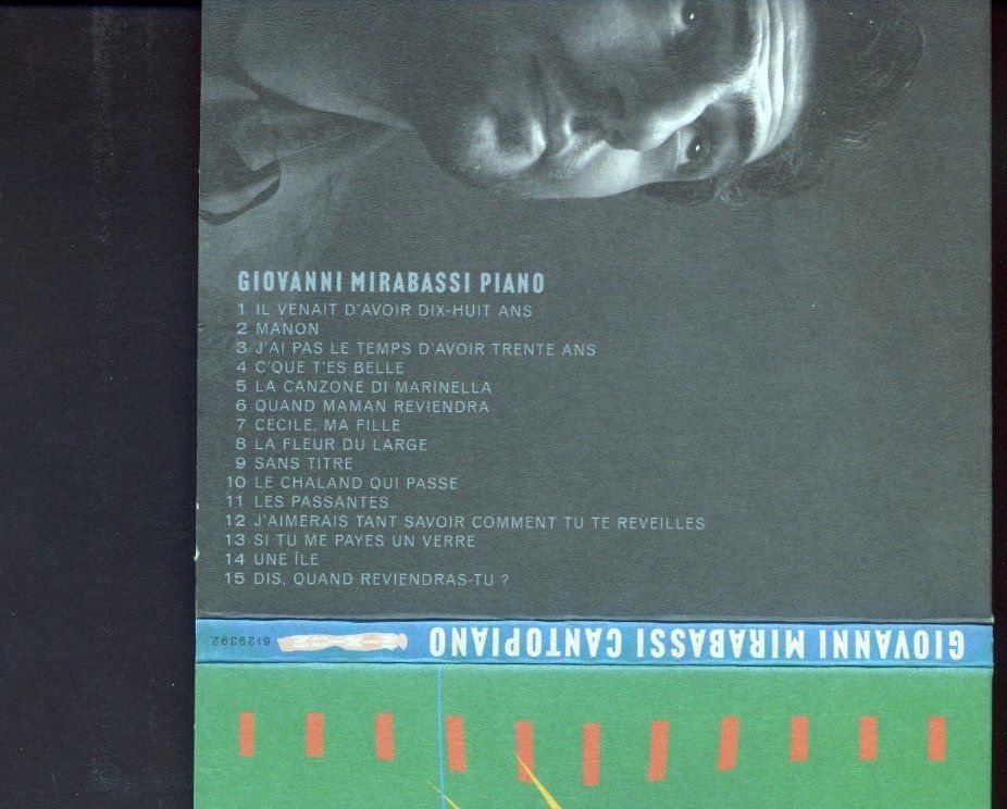 CDs: Cantopiano - Giovanni Mirabassi – Gebraucht aus Delémont von MaxPlan 1
