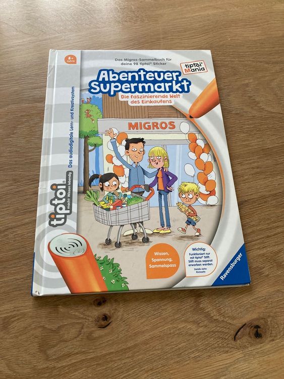 tiptoi Mania Buch Abenteuer Supermarkt Migros Kaufen auf Ricardo