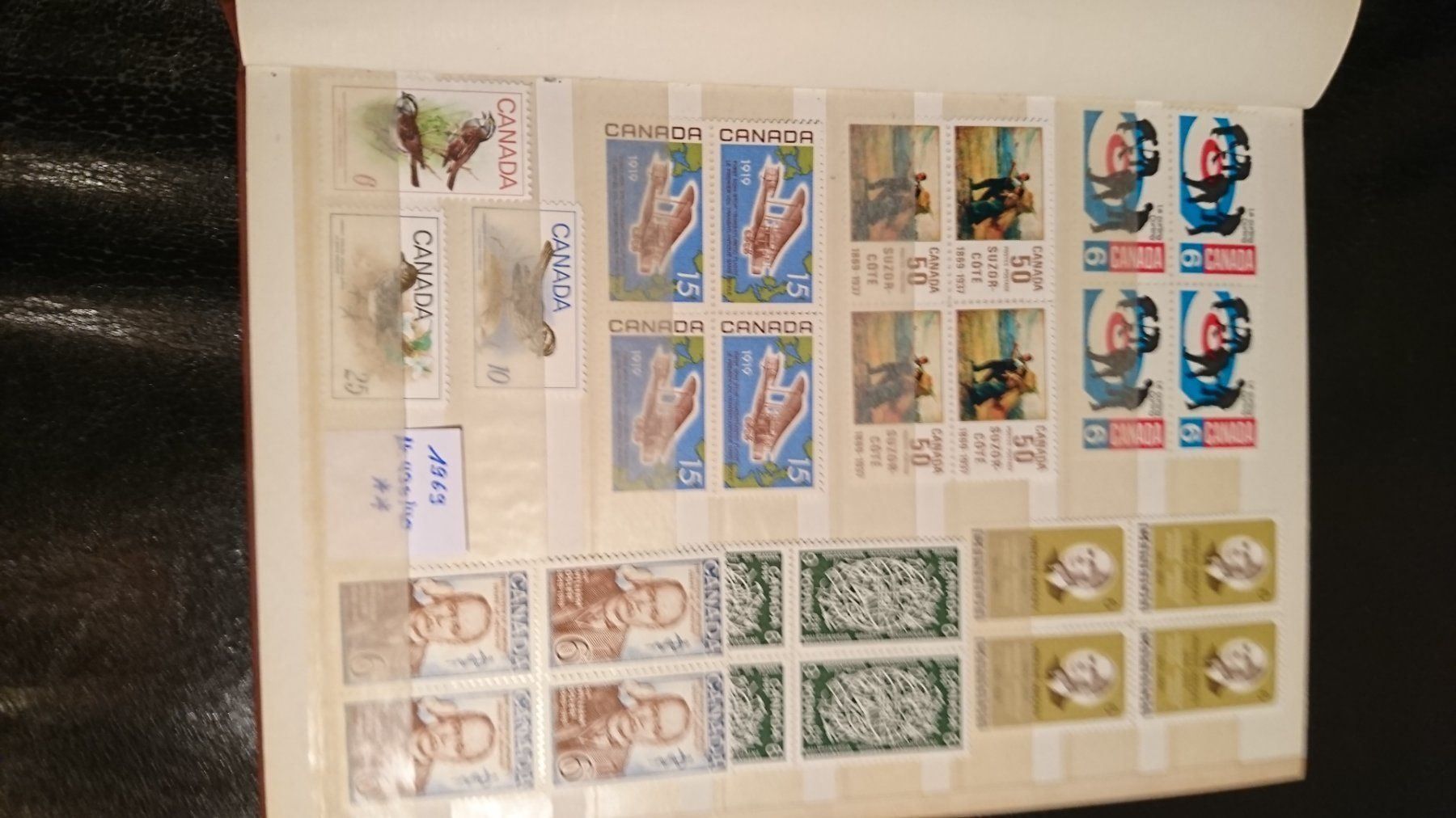 Alle Briefmarken: Sammlung Kanada 1969-1974 ** meist VB+ZD – Neu (gemäss Beschreibung) aus Remetschwil von Hofiii 4