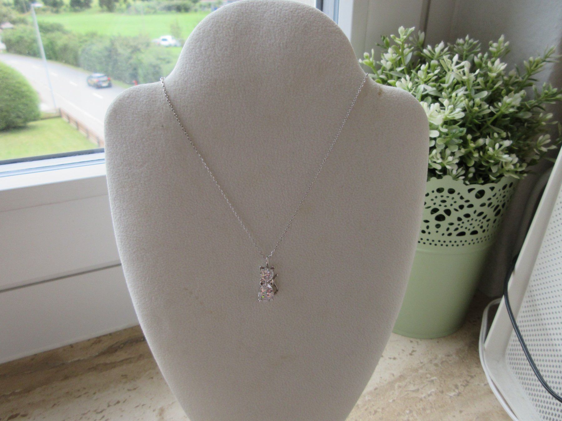 Catenine: Cat Katze Halskette, /Modeschmuck/ necklace!! – Nuovo (secondo la descrizione) da Goldach venduto da mamakotzi 5