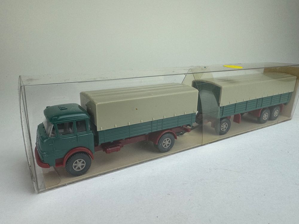 Wiking 455 Scania 111 Pritschenlastzug Hans Schäfer – HO 1:87 – Occasion