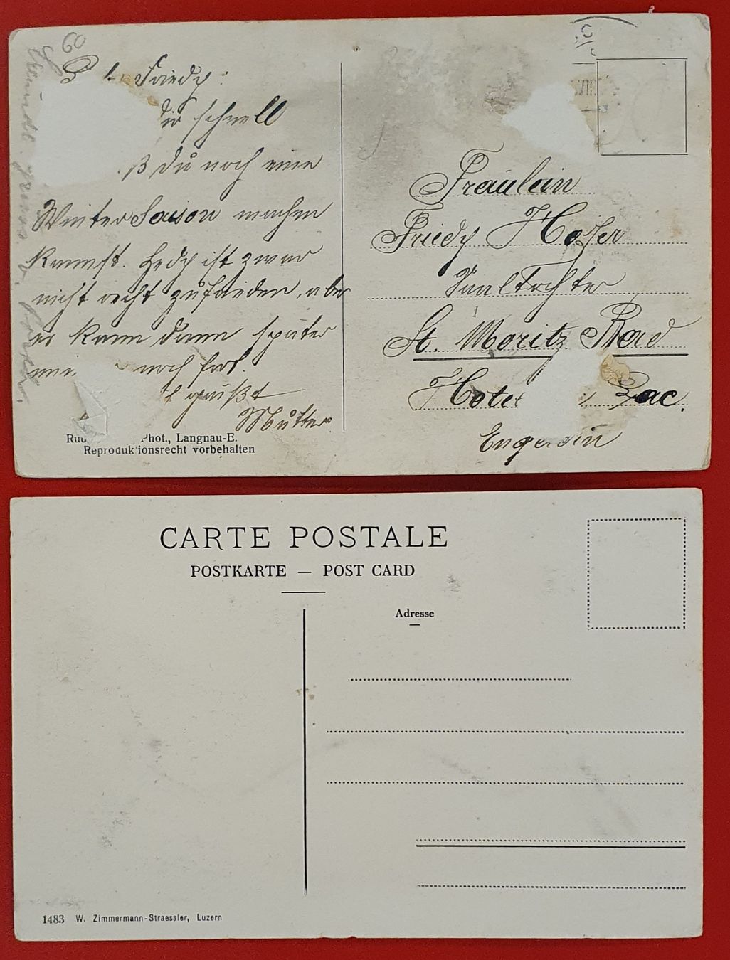 Cartoline postali: 2 Ansichtskarte Trubschachen – Usato da Kreuzlingen venduto da Rschweiz1 1