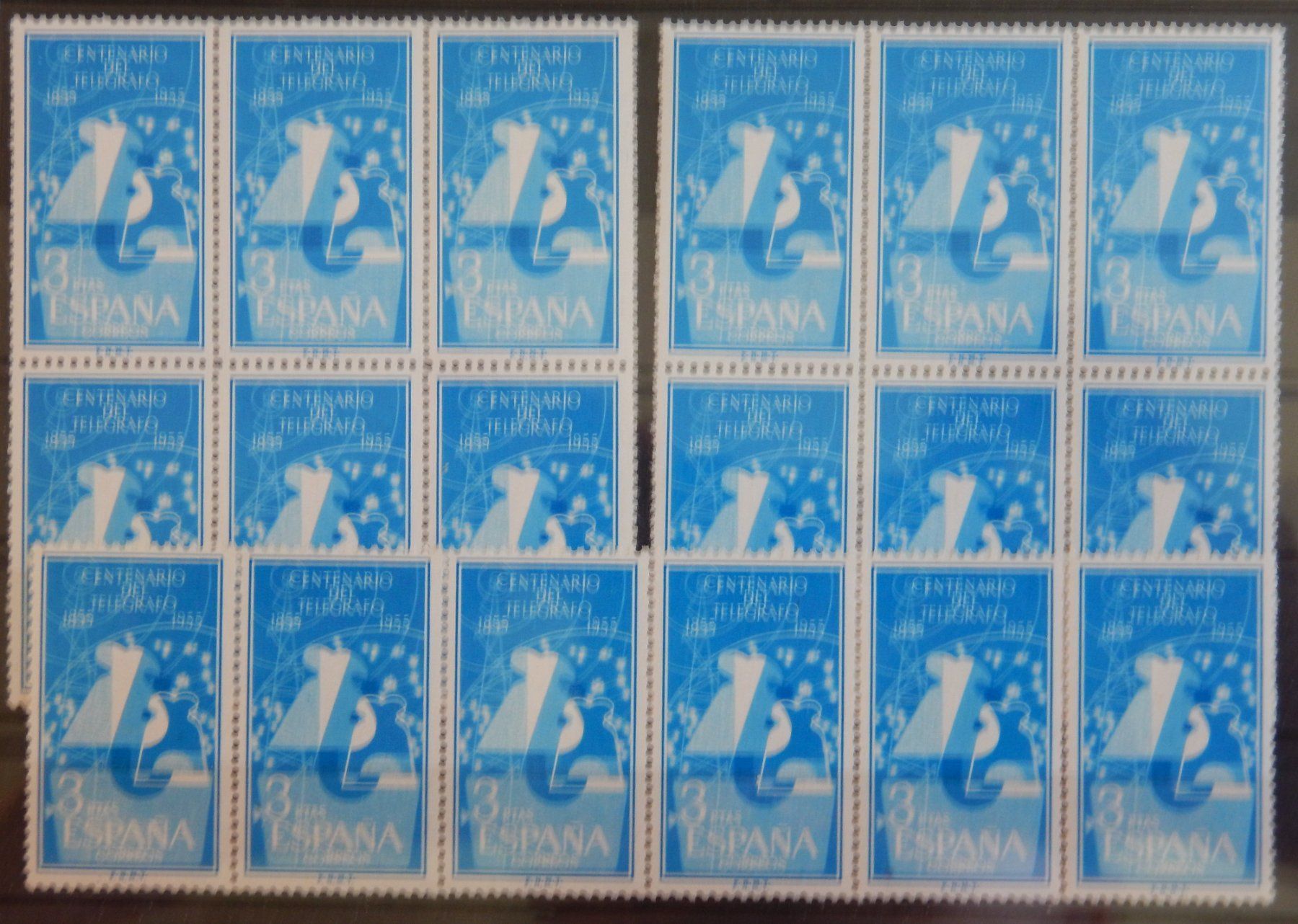 Tutti i francobolli: Spanien Kat. 1067 ** 1955 Kat. 450 Euro – Usato da Zürich venduto da Muehlekauf