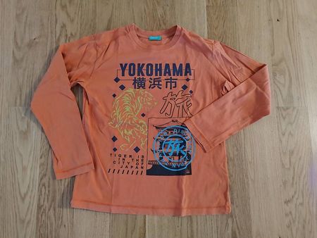 Bequemes Langarmshirt in Gr. 146-152