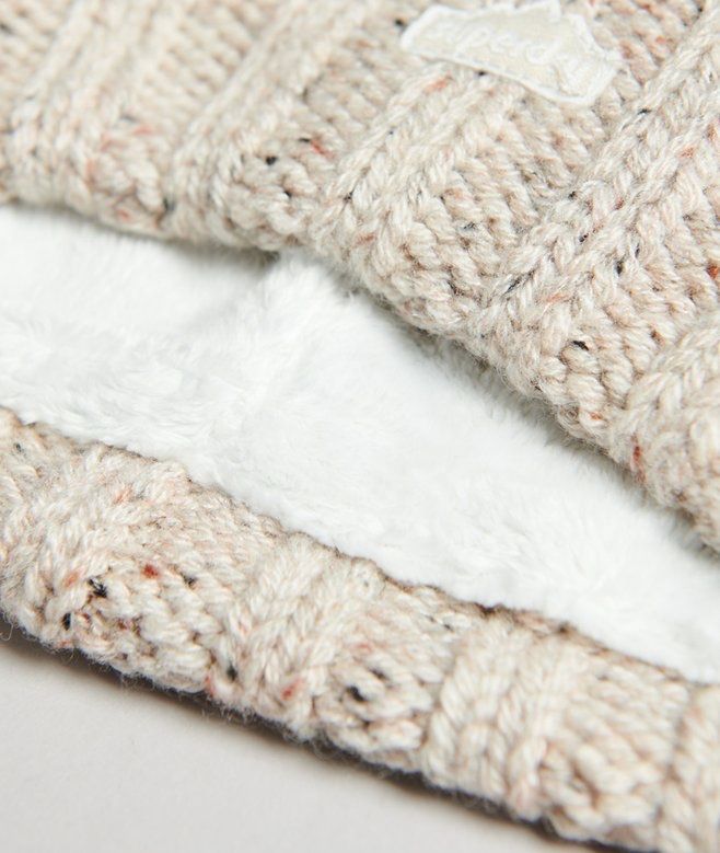 Copricapi, berretti & cappellini: Superdry & Co - Winter Mütze - Beige – Usato da Zürich venduto da t8w_gf5y 4