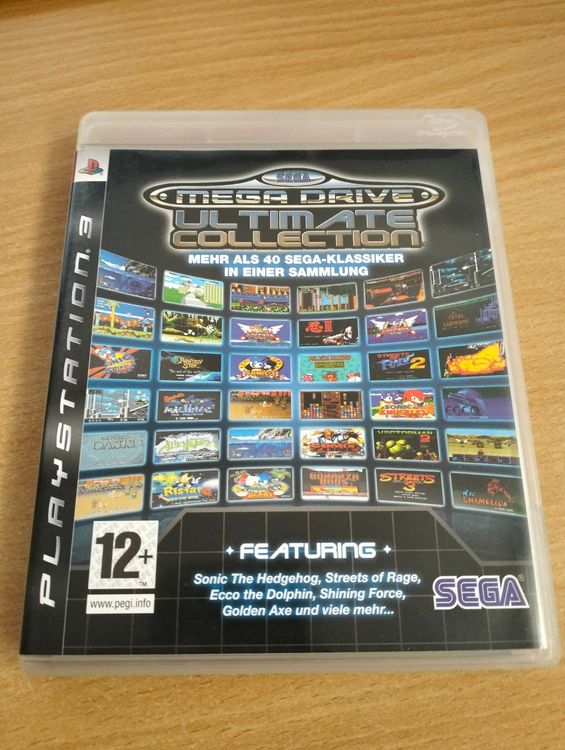 Mega Drive Ultimate Collection PS3 - Top Zustand! (Gebraucht) in ...