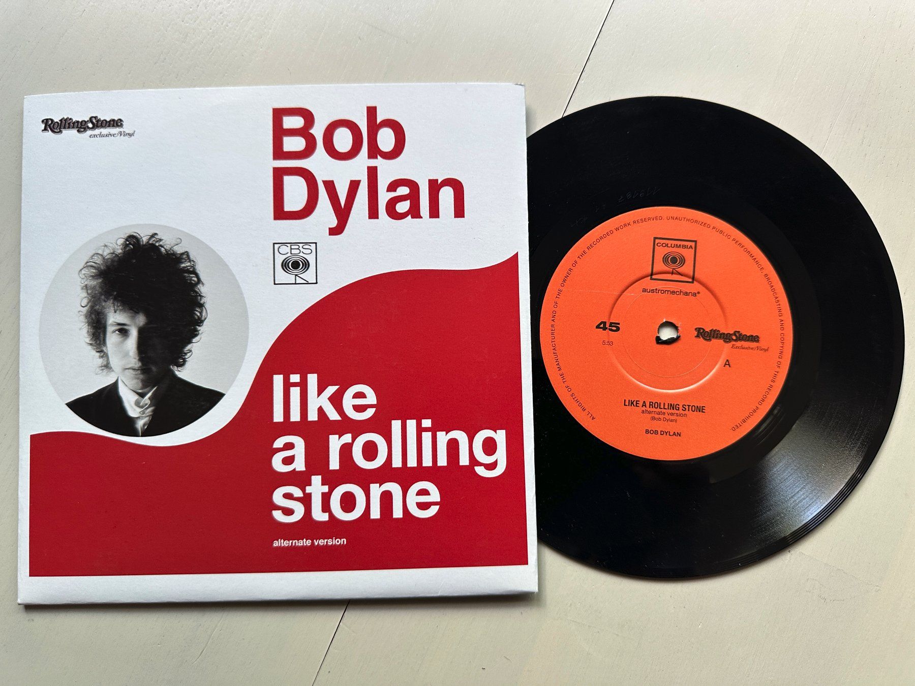 Dischi in vinile: BOB DYLAN tolle Single Like a rolling stone Kult Top Hit – Usato da Basel venduto da Partridge