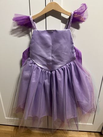 ✨ Herziges lila Feenkostüm für kleine Mädchen Gr. 104-122