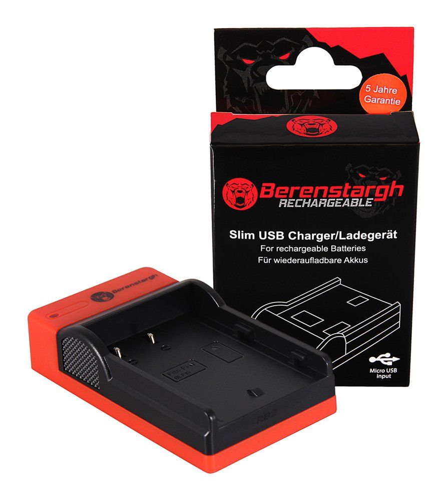 Caricabatterie: Slim Micro-USB Ladegerät für  Olypmus BLH-1 EM-1 – Nuovo e nell'imballaggio originale da Ramsen venduto da ABW-Trading