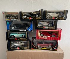 Modellautosammlung 9 Stück verschiedene Marken im Set