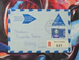 CL33 Enveloppe + Timbre Suisse 1965