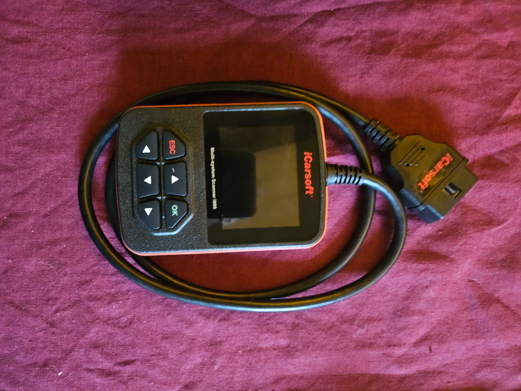 Misurare: Mercedes Diagnosescanner iCARSOFT i980 – Usato da Bremgarten AG venduto da sgohr
