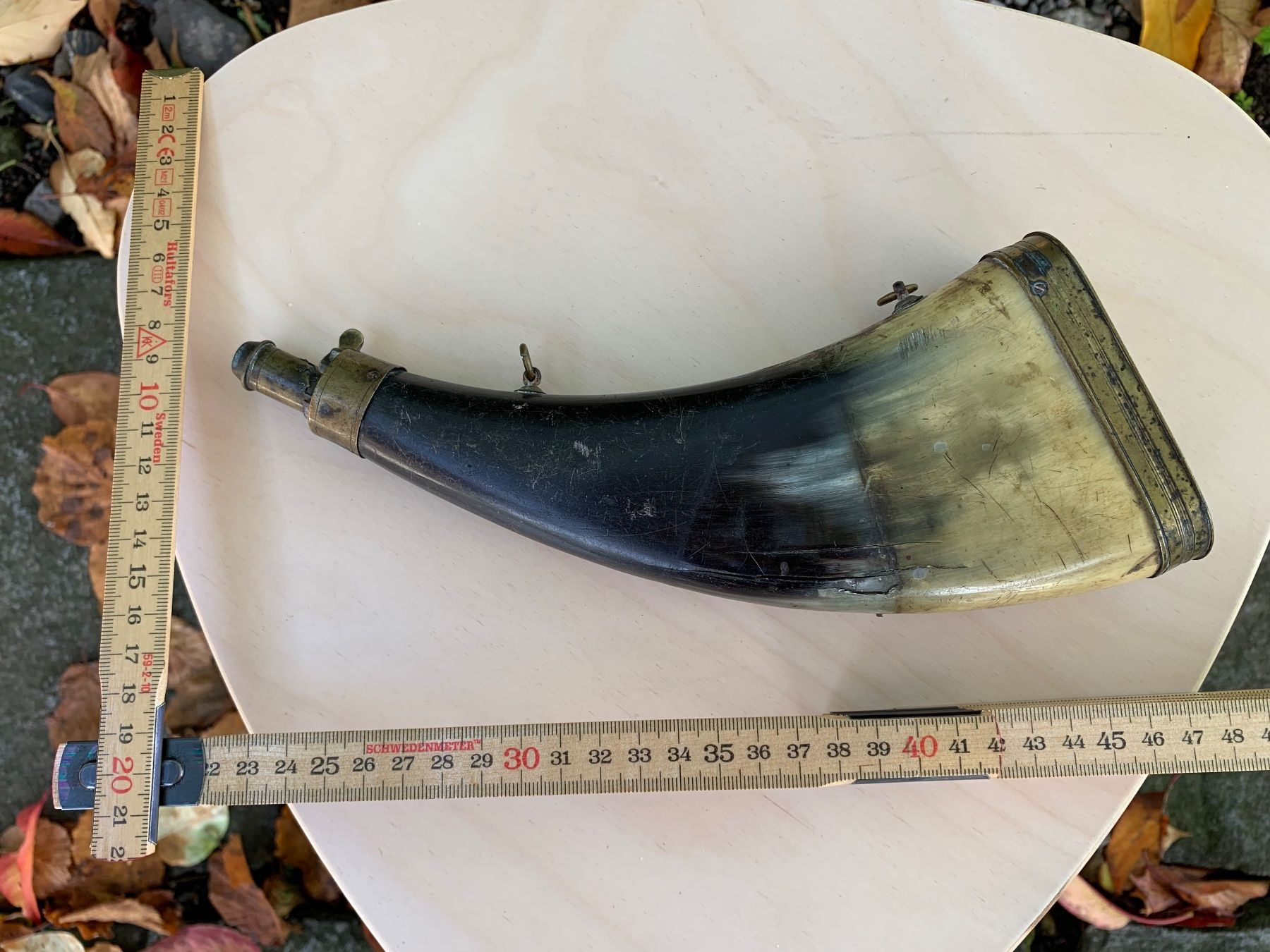 Il mondo degli animali: antikes Pulverhorn – Usato da Feldbach venduto da Olive1 9
