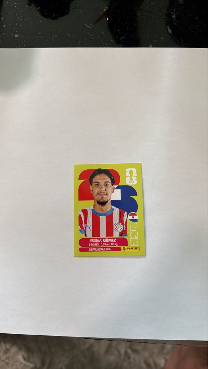 Panini Carte collezionabili: Gustavo Gomez PAR 4 – Nuovo (secondo la descrizione) da Zürich venduto da Maeckes