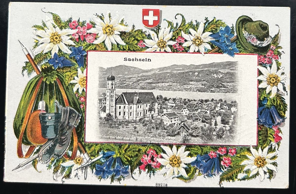 Cartoline postali: Prägekarte Sachseln  – Usato da Horw venduto da Tellbub