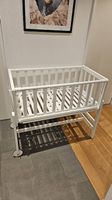 Geuther Beistellbett 90 × 45 cm weiss