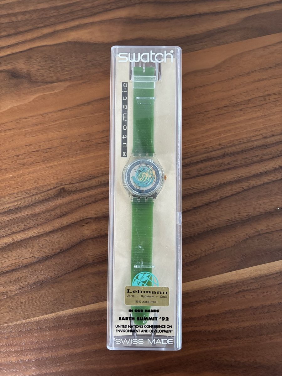 Swatch Uhren: Swatch Uhr 1992 mit OVP – Neu und originalverpackt aus Uesslingen von Parma5
