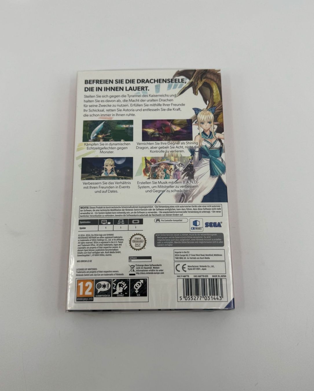 Giochi: Shining Resonance Refrain (Nintendo Switch) SEALED – Nuovo e nell'imballaggio originale da Herisau venduto da Seyashop1 1