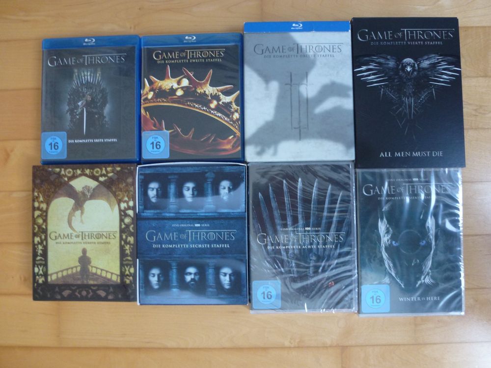 Game Of Thrones 18 Komplette Serie!!! (BluRay + DVD) Kaufen auf Ricardo