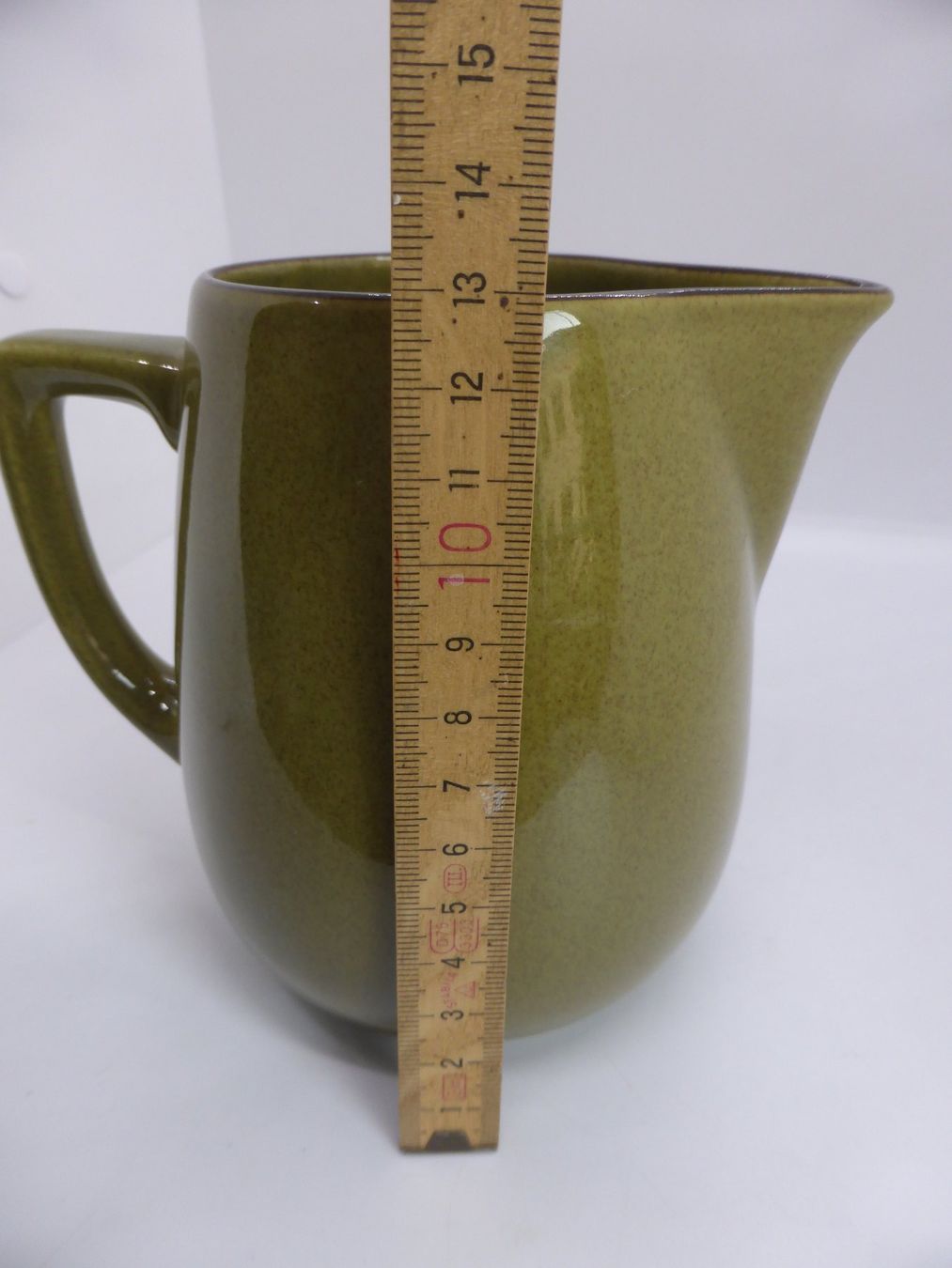 Rössler Caraffe: Rössler pot à lait couleur vert olive 0.65l – Usato da Porrentruy venduto da Kim017 5