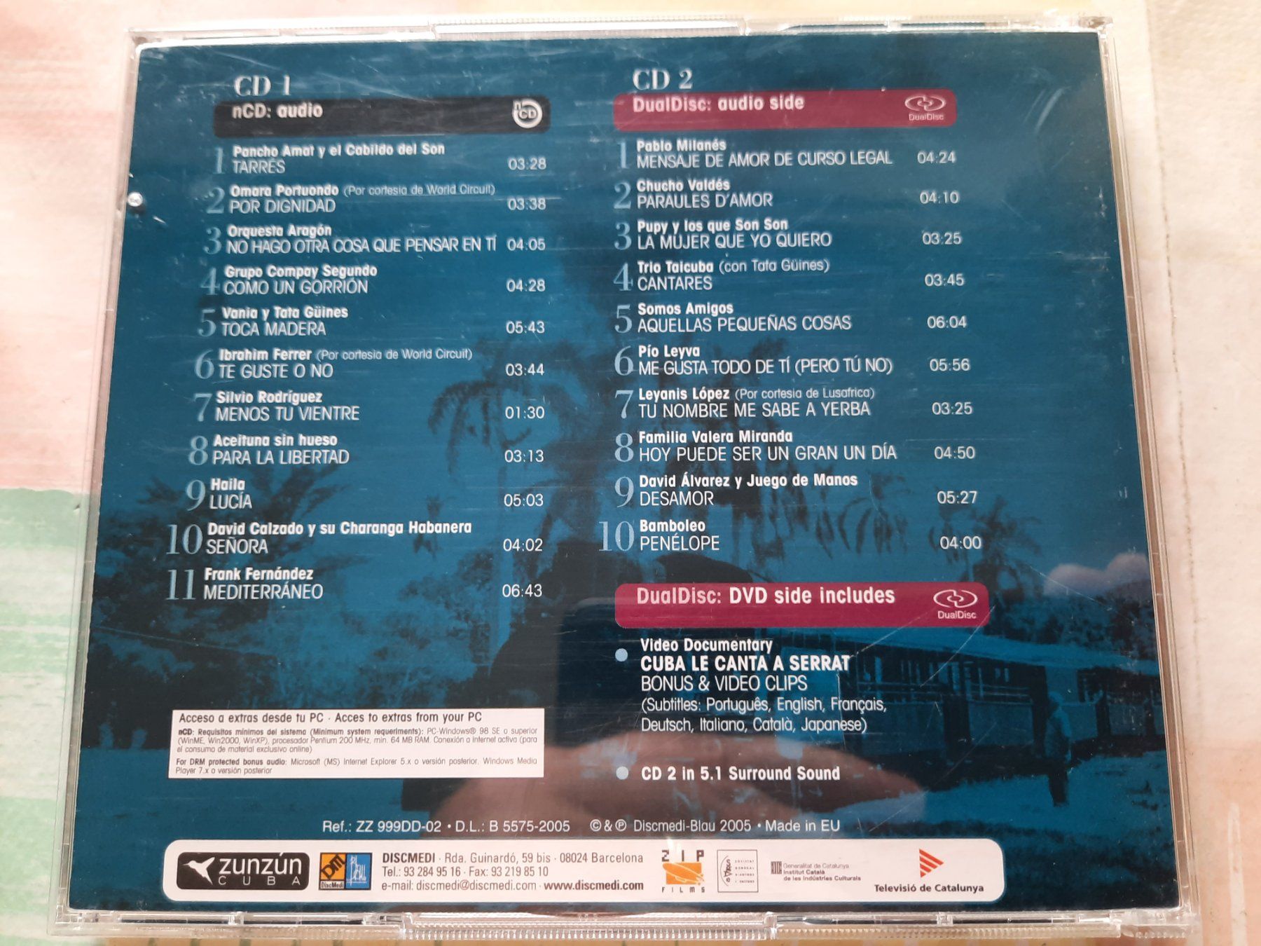 CD: Cd Cuba le canta a Serrat  – Usato da Pully venduto da bro_n52j 1