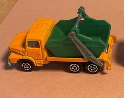 Majorette No.222 Scania Multi Benne Absetzkipper orange